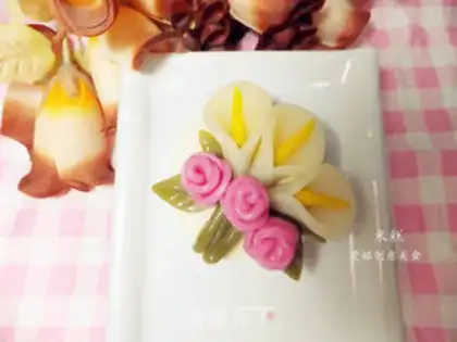 Make A rice cake step 10