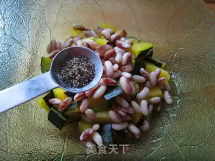 Make Pumpkin bean salad step 7
