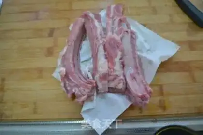 Make Sugar vinegar roast ribs step 1
