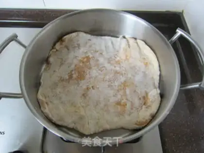 Make A little rice sauce, lasagna step 11