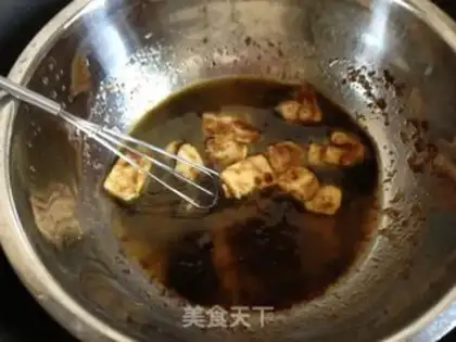 Make Red sugar oatmeal step 1