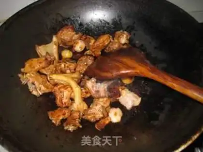 Make Autumn chestnuts and ducks step 2