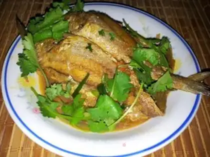 Make Fried wild, yellow peanutfish step 9