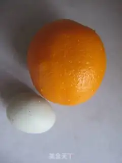 Make Orange steamed eggs step 0