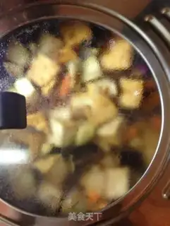Make Tofu-cooked mushrooms step 16