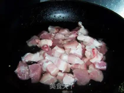 Make Red roasted meat and scabs step 4