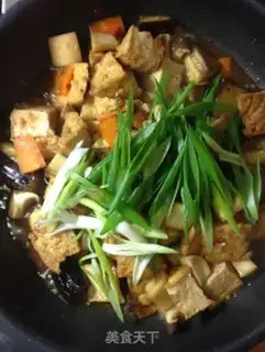 Make Tofu-cooked mushrooms step 18