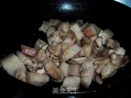 Make Red roasted meat and scabs step 5
