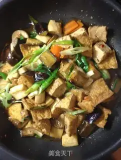 Make Tofu-cooked mushrooms step 19