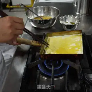 Make Japanese thick egg fever step 3