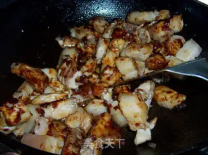Make Red roasted meat and scabs step 8