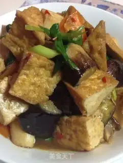 Make Tofu-cooked mushrooms step 20
