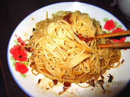 Make Fried noodles step 16