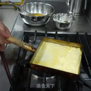 Make Japanese thick egg fever step 8