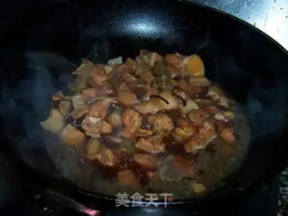 Make Red roasted meat and scabs step 13