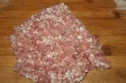 Make Plum meat step 1