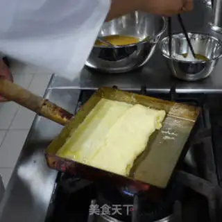 Make Japanese thick egg fever step 10