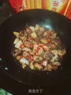 Make Potato heads burn ribs step 9