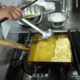 Make Japanese thick egg fever step 13