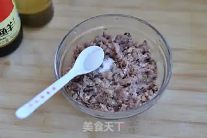 Make Meatball vegetable congee step 1