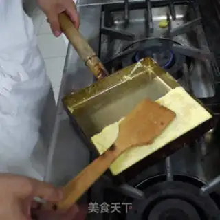 Make Japanese thick egg fever step 21