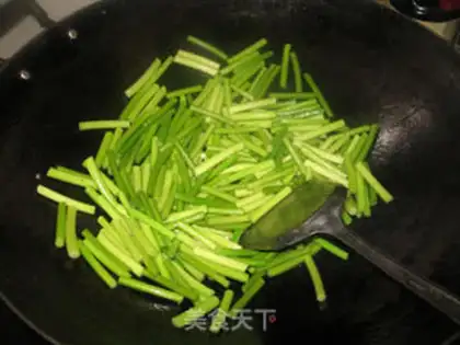 Make Garlic fried meat step 5