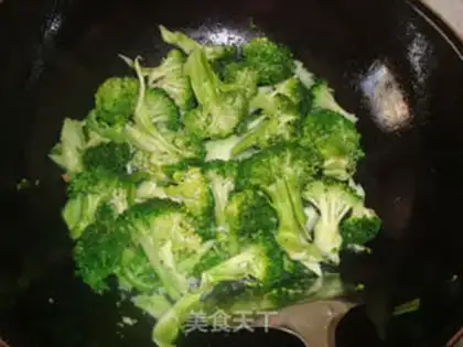 Make Clear the broccoli step 6