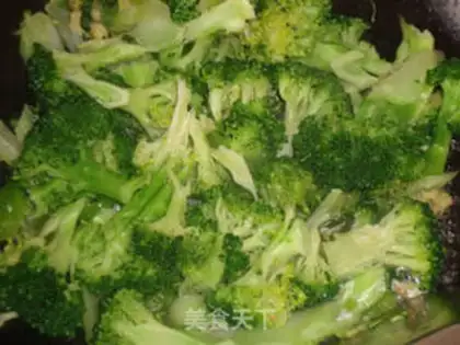 Make Clear the broccoli step 7