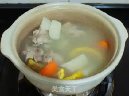Make Corn tummy step 7