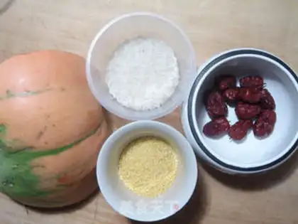 Make Pumpkin porridge step 0