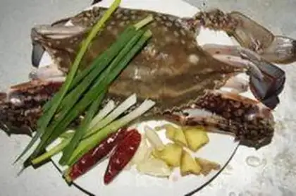 Make Crab onions step 0