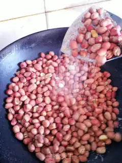 Make Salty peanut rice step 3