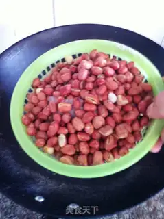 Make Salty peanut rice step 4