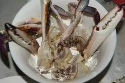 Make Crab onions step 2
