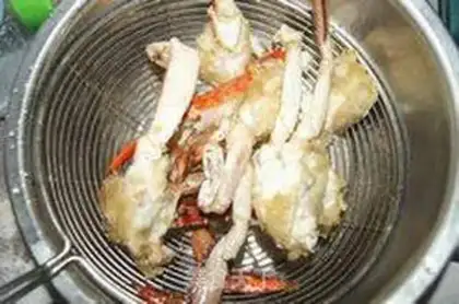 Make Crab onions step 5