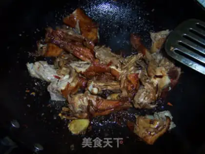 Make Spicy duck stand step 6