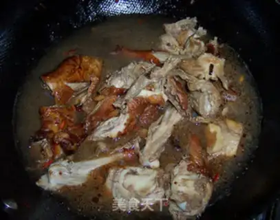 Make Spicy duck stand step 7