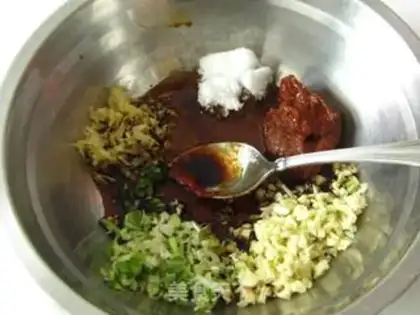 Make Soy sauce and gillfish step 1