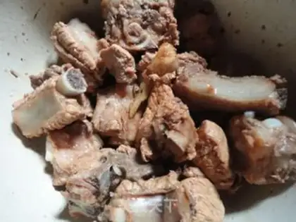 Make Sugar vinegar ribs step 1