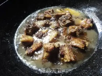 Make Sugar vinegar ribs step 5