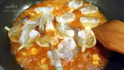 Make Cheese juice with shrimp step 11