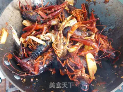 Make Spicy lobster step 5