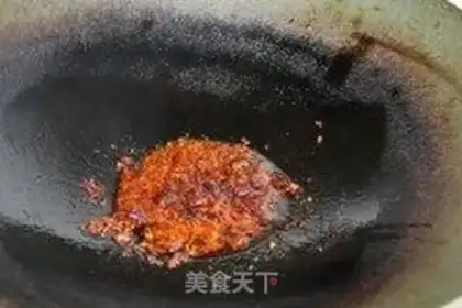 Make Spicy tofu step 2
