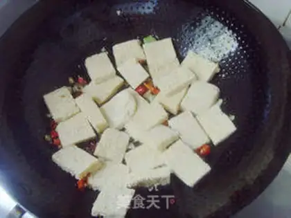 Make Frozen tofu step 6
