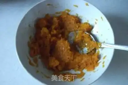 Make Pumpkin soy toast step 1