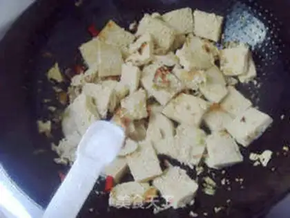 Make Frozen tofu step 8