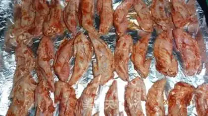 Make Spicy garlic on the wing step 3