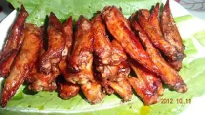 Make Spicy garlic on the wing step 5