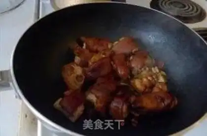 Make Soybeans, pig feet step 8