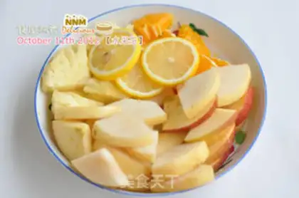 Make Fruit tea step 1